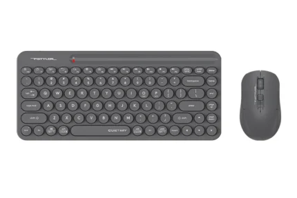 A4Tech FG3200 QuietKey Wireless Compact Keyboard & Mouse Combo | Grey