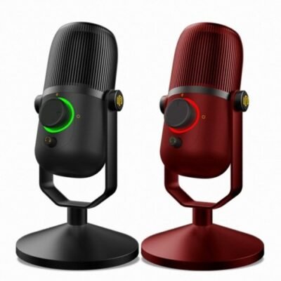 Thinkway Tone SM5 LIVE USB Condenser Microphone - Black/Red