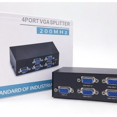 4-Port VGA Splitter 200 MHz
