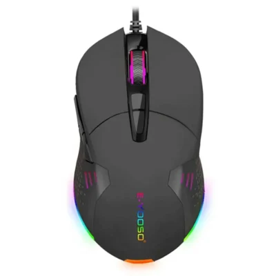 E-Yooso X-6 Ergonomic Wired Gaming Mouse - Black