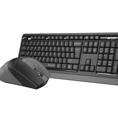 A4Tech FGS1035Q Fstyler 2.4G Wireless Keyboard and Silent Click Mouse Combo Set