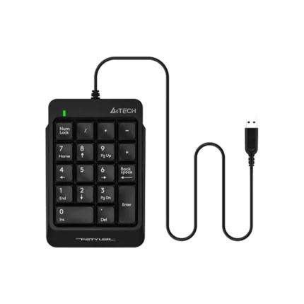 A4Tech Fstyler FK13P Numeric Keypad - Black