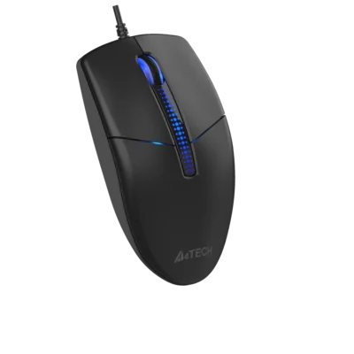 A4Tech N-530S Illuminate Mouse 1200dpi - Black