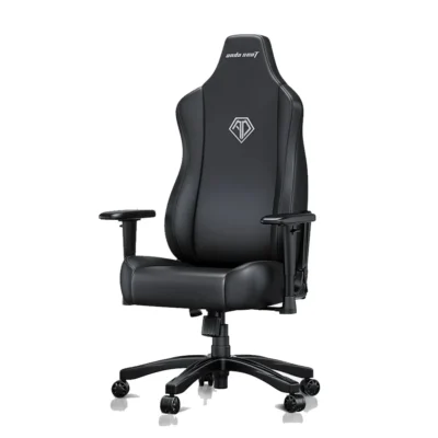 AndaSeat Novis XL Series Premium Fabric Best Budget Ergonomic Gaming Chair – Elegant Black