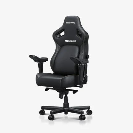 Anda Seat Kaiser 4 XL Fabric Gaming Chair - Black Fabric