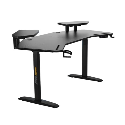 AndaSeat Shadow Warrior Electric Gaming Desk - Black