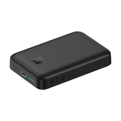 Baseus G58246 Magnetic Mini Wireless Fast Charging Power Bank 10000mAh 20W - Black