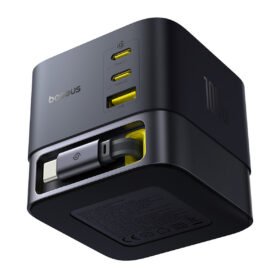 Baseus Super Gan100W USB-C / Type-C Retractable Cable Desktop Charger