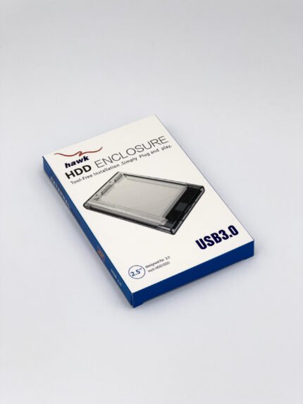 HAWK 2.5″ HDD Case USB 3.0 Crystal