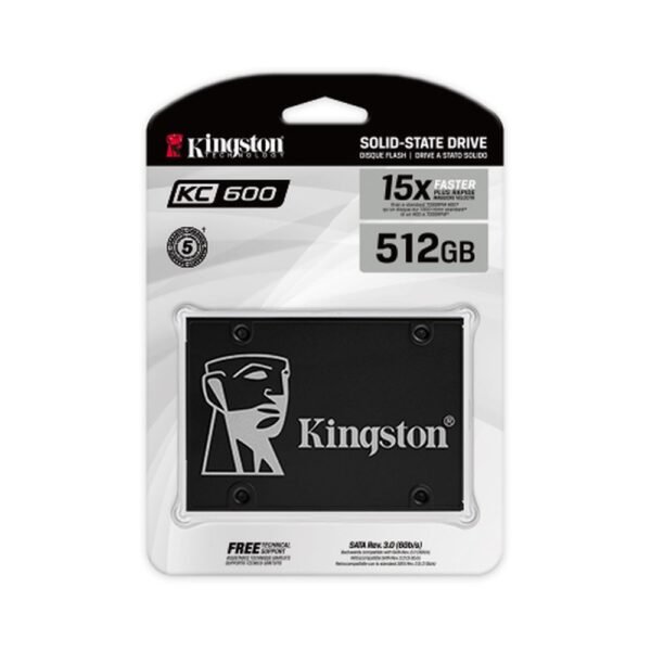 Kingston KC600 SATA SSD 512GB