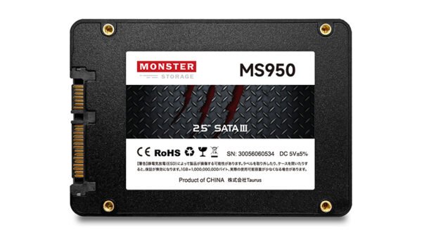 Monster MS95025ST 256GB Series 2.5-inch SATA SSD