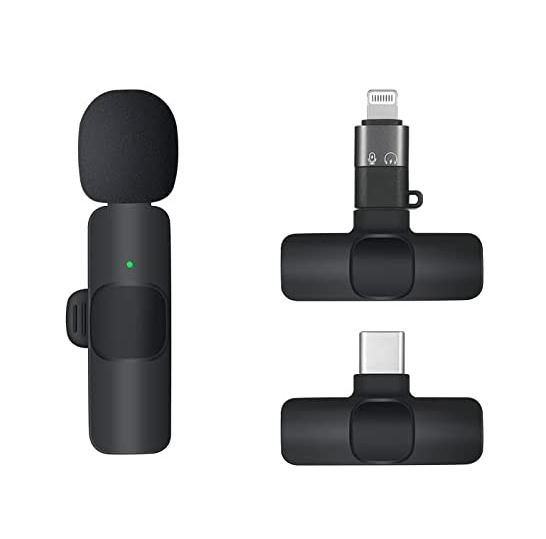 Prove Wireless Microphone Record With ANC Type-C and iphone – Black ...