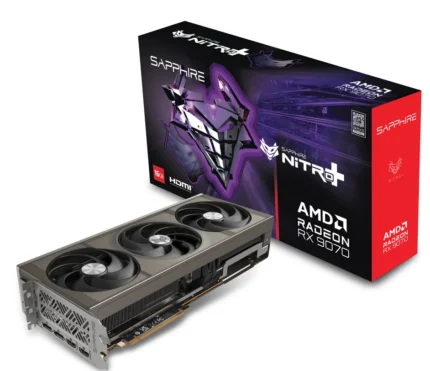 Sapphire Nitro+ AMD Radeon RX 9070 Gaming OC Graphics Card with 16GB GDDR6