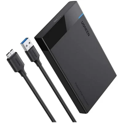 UGREEN 30847 2.5" External USB 3.0 HDD and SSD Hard Drive Enclosure