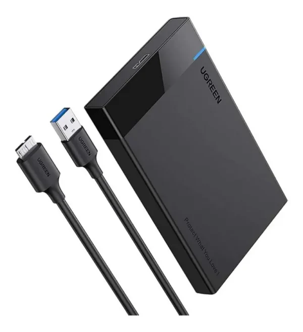 UGREEN 30847 2.5" External USB 3.0 HDD and SSD Hard Drive Enclosure