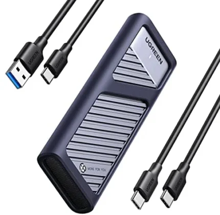Ugreen 90408 M.2 NVME and SATA SSD Enclosure 10Gbps