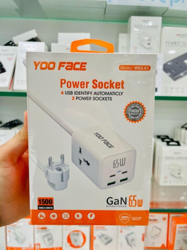 Yoo Face 2C+2U 65W Power Socket W65-01