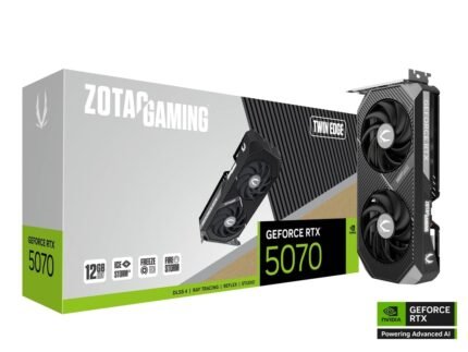 Zotac Gaming GeForce RTX 5070 Twin Edge DLSS 4 12GB Graphics Card