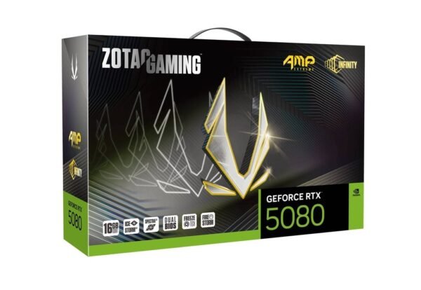 Zotac Gaming GeForce RTX 5080 AMP Extreme Infinity DLSS 4 16GB GDDR7