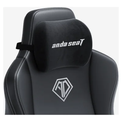 AndaSeat Novis Series Memory Foam Head Pillow - Black Fabric