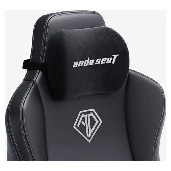 AndaSeat Novis Series Memory Foam Head Pillow - Black Fabric