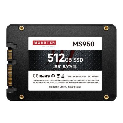 Monster MS95025ST 512GB Series 2.5" SATA SSD