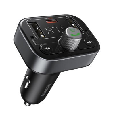 Baseus C10762200113-00 Car FM Transmitter | S-09 Pro Series