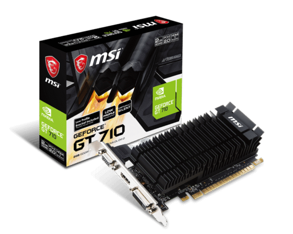 MSI GeForce GT 710 2GD3H LP 2GB DDR3 Graphics Card