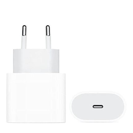 IPHONE USB-C PD 20W Power Adapter Charger 2 PIN (EU PIN)