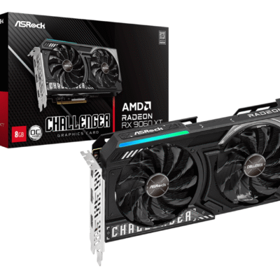 ASRock AMD Radeon RX 9060 XT Challenger 8GB 2 Fan Graphic Card
