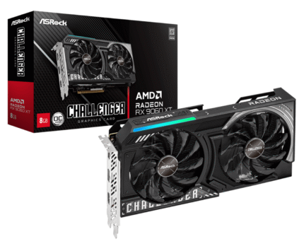 ASRock AMD Radeon RX 9060 XT Challenger 8GB 2 Fan Graphic Card
