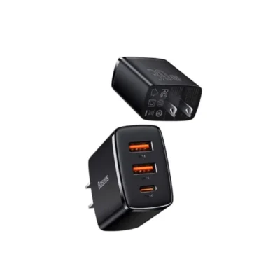 Baseus CCXJ-C01 Compact Quick Fast Charger 2U+C 30W CN - Black