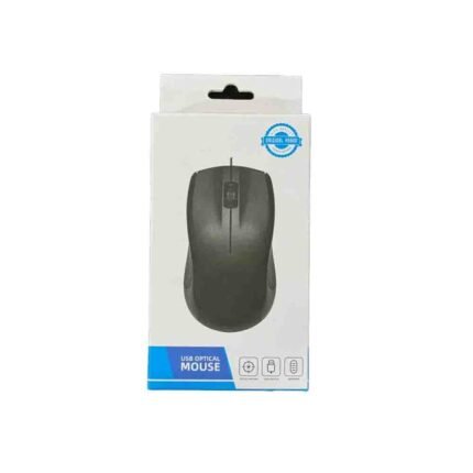 HK-124 WIRED MOUSE - BLACK