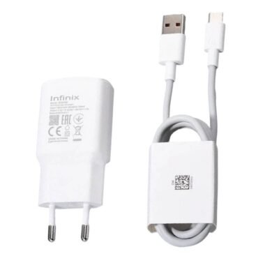 Infinix XC09 Kit 18W Charger With USB-C Cable – White
