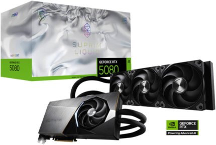 MSI GeForce RTX 5080 Suprim Liquid SOC 16GB Graphics Card