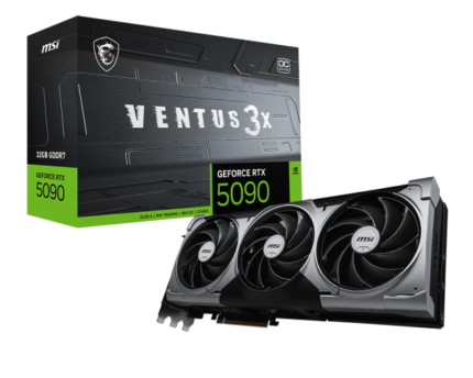 MSI GeForce RTX 5090 Ventus 3X OC 32GB Graphics Card