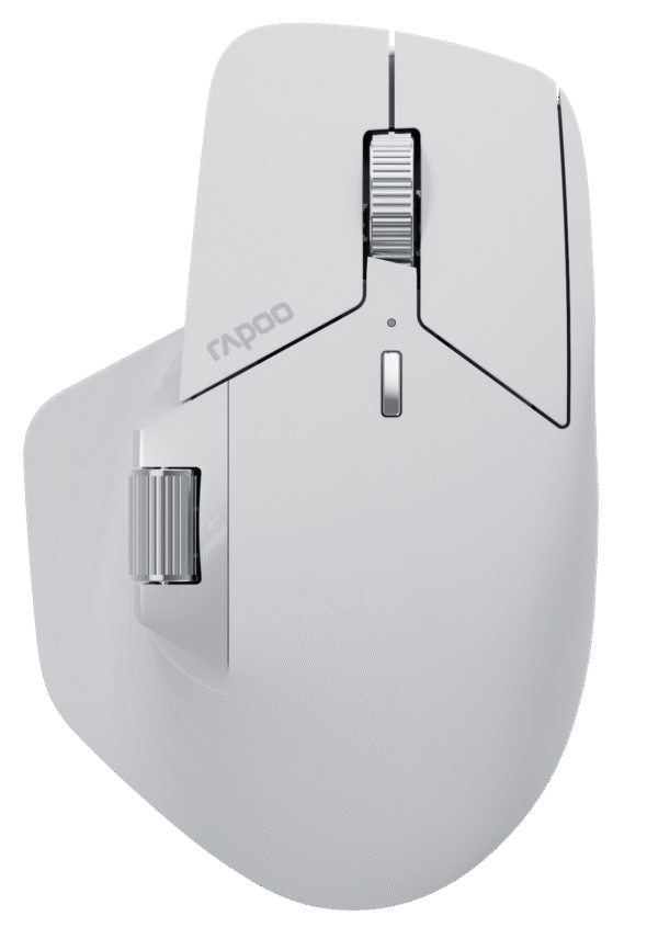 Rapoo MT760L Wireless Bluetooth Mouse - Grey White