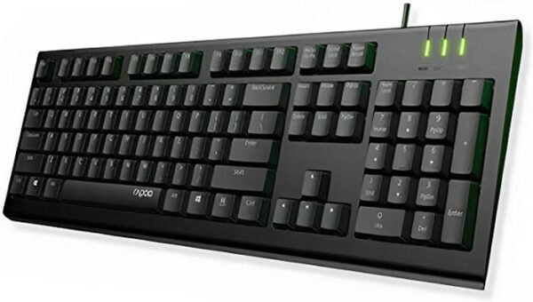 Rapoo NK1900 USB Wired Keyboard - Black