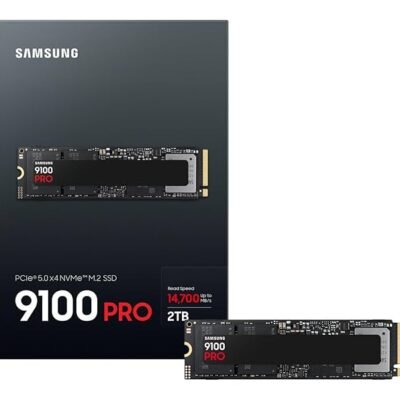 Samsung 9100 PRO 2TB NVMe M.2 SSD - Black