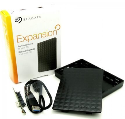 Seagate Expansion Portable HDD Case 3.0 With Cable For PC & Laptop