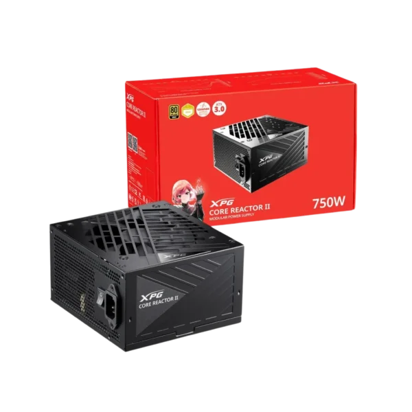 XPG 750W Gold VE Corereactor II Gaming Power Supply Modular