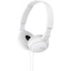 Sony MDR-ZX110AP In-line Remote and Mic Wired Headphones – White