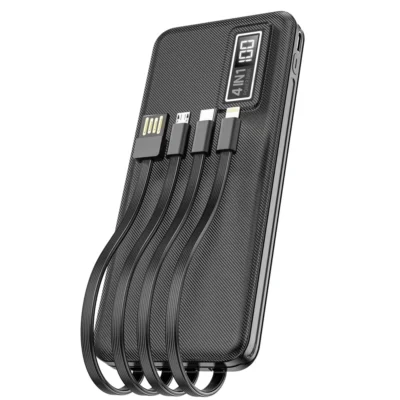ASPOR A300 10000MA Li-Polymer Battery 4 In1 Power Bank