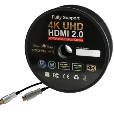 Fiber HDMI Cable Copper Support 4k 8k 20m