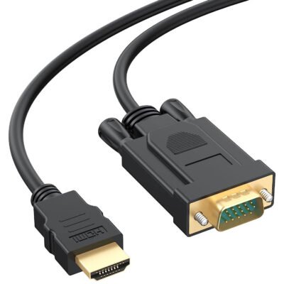 HDMI TO VGA 1.8M CABLE With Chip