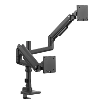 MXG VMA-24P Heavy-Duty Dual Stacked Gas Spring Monitor Arm