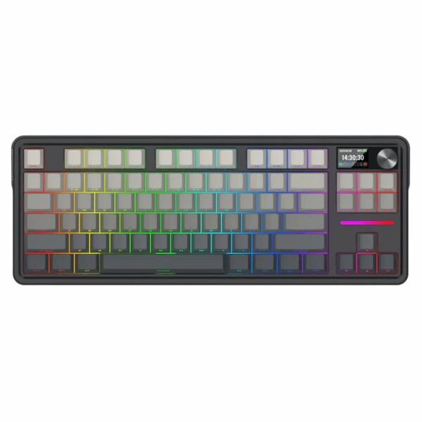 Redragon ANTONIUM LCD K743SP-RGB PRO 80% Gasket RGB Gaming Keyboard