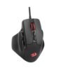 Redragon M806 BULLSEYE Wired RGB Gaming Mouse - Black