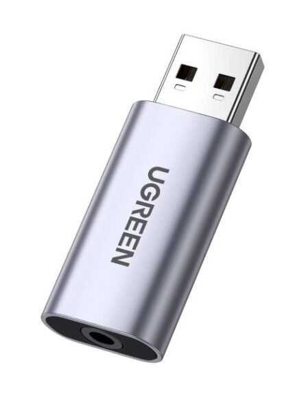 UGREEN 80864 USB to Audio Jack USB External Sound Card 3.5mm Audio Adapter