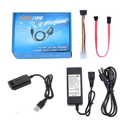 USB 2.0 To Converter Adapter Cable SATA PATA IDE